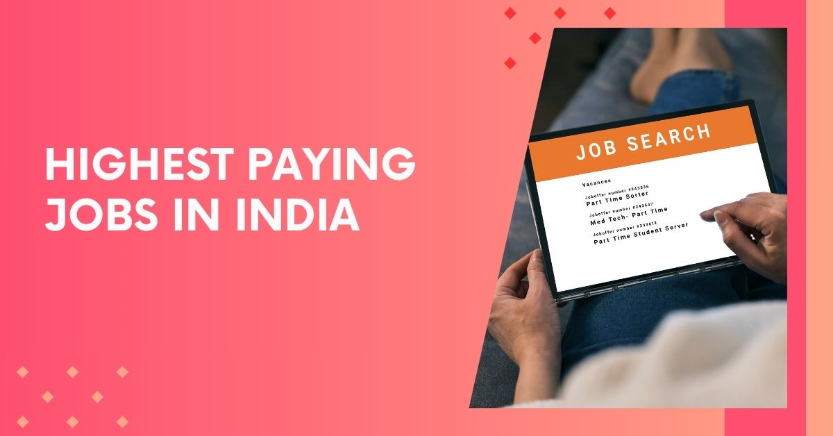 Top 10 Highest Paying Jobs in India-2024