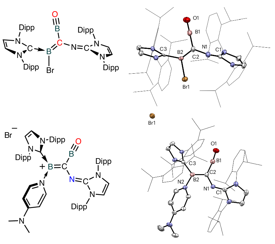 Crystalline Neutral and Cationic Oxoboranes Isolated