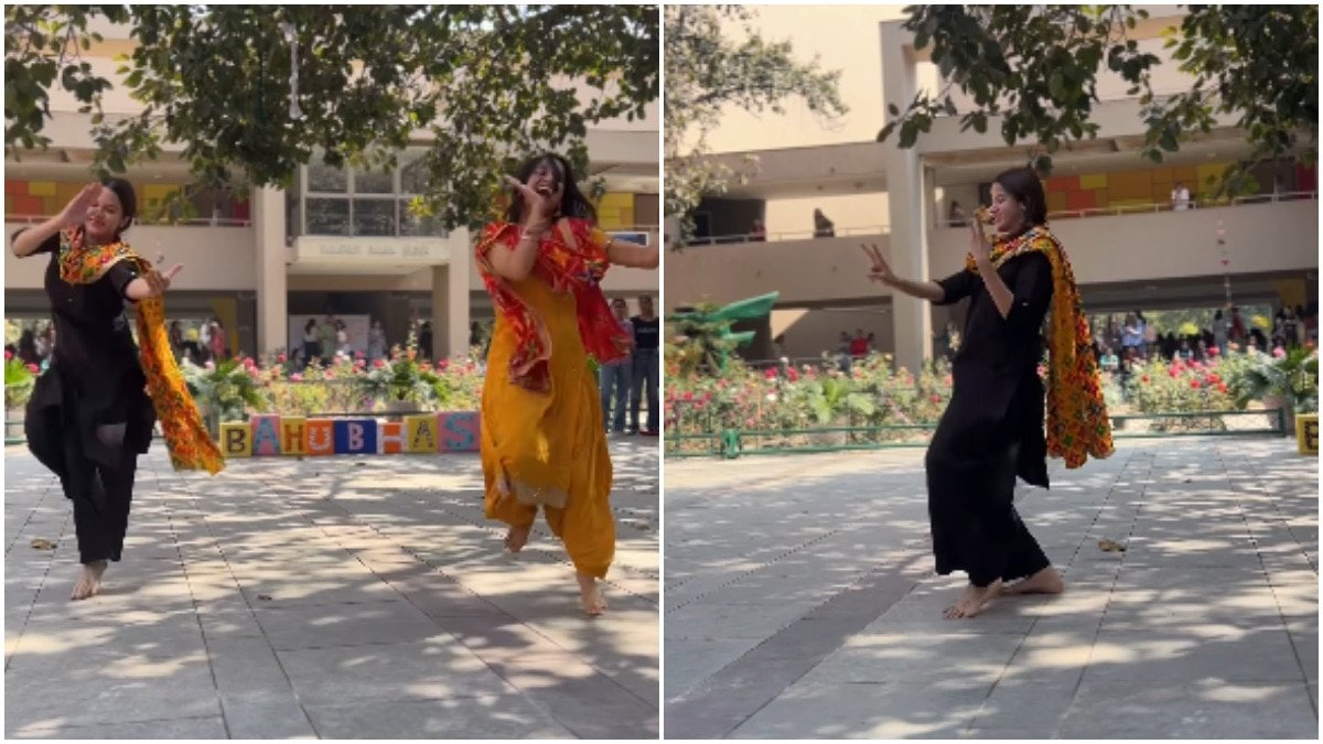 Delhi University Student's Bhangra Performance Goes Viral