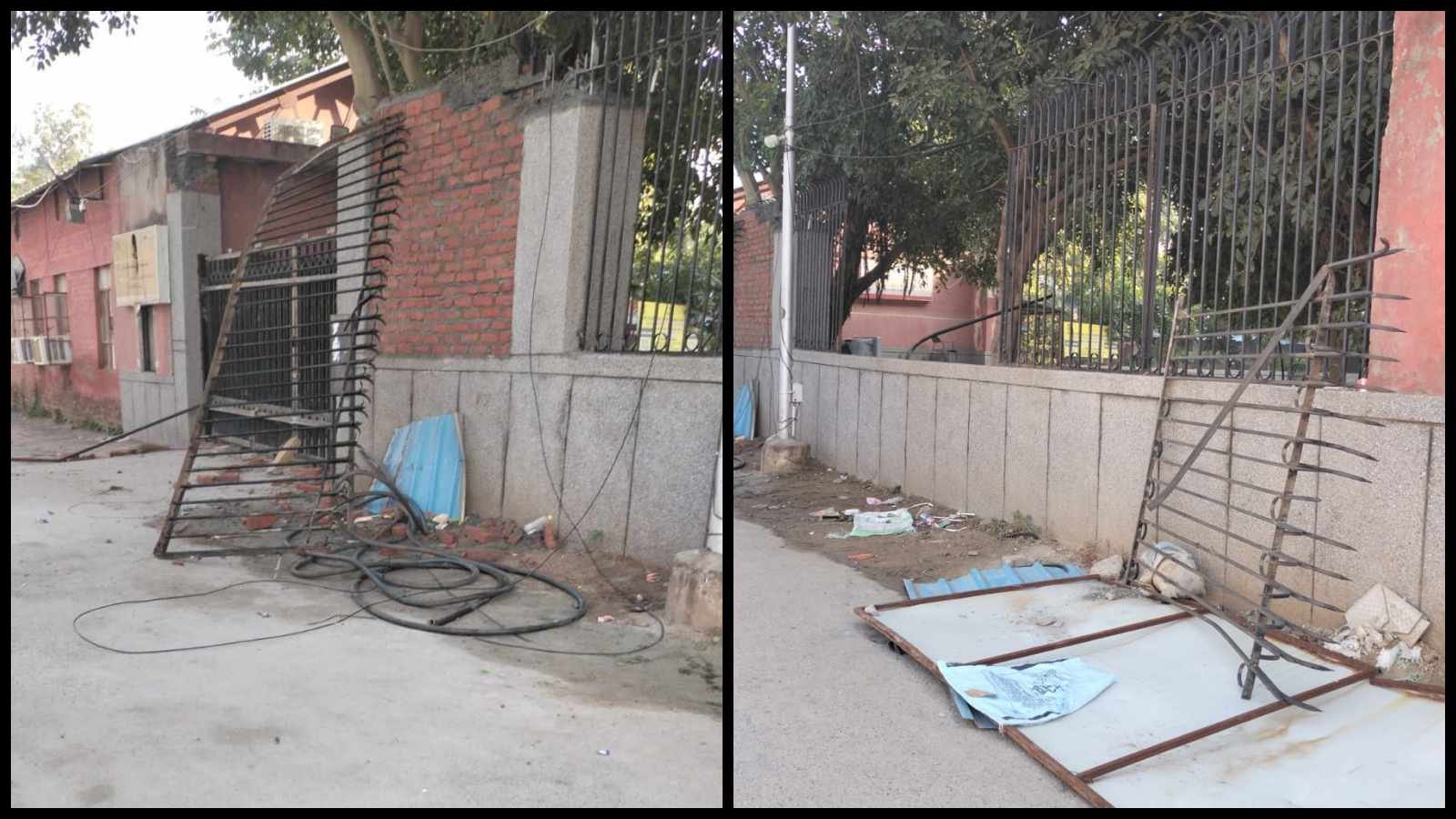 Jamia Campus Vandalised: Gates Broken Amid Protest