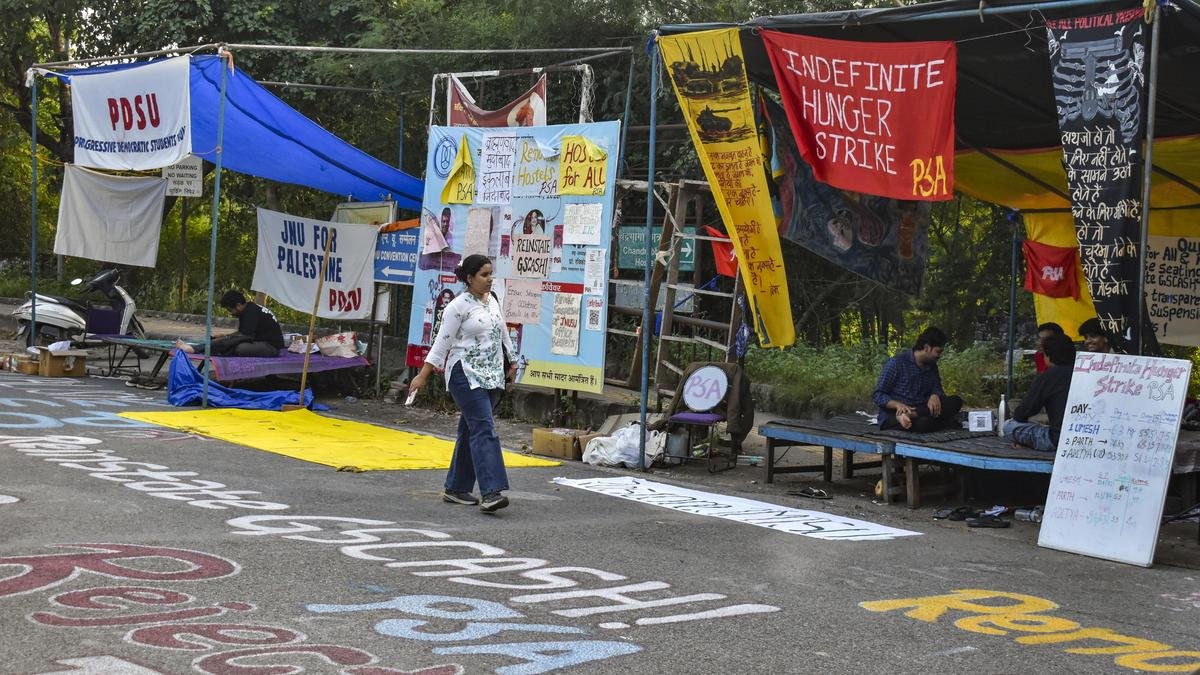 JNU Students Win: Hunger Strike Over